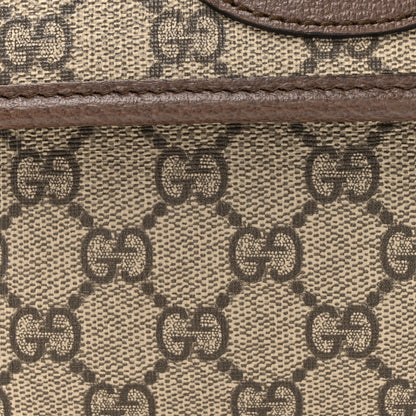 Gucci GG Supreme Monogram Neo Vintage Web Belt Bag Brown 8 of 11