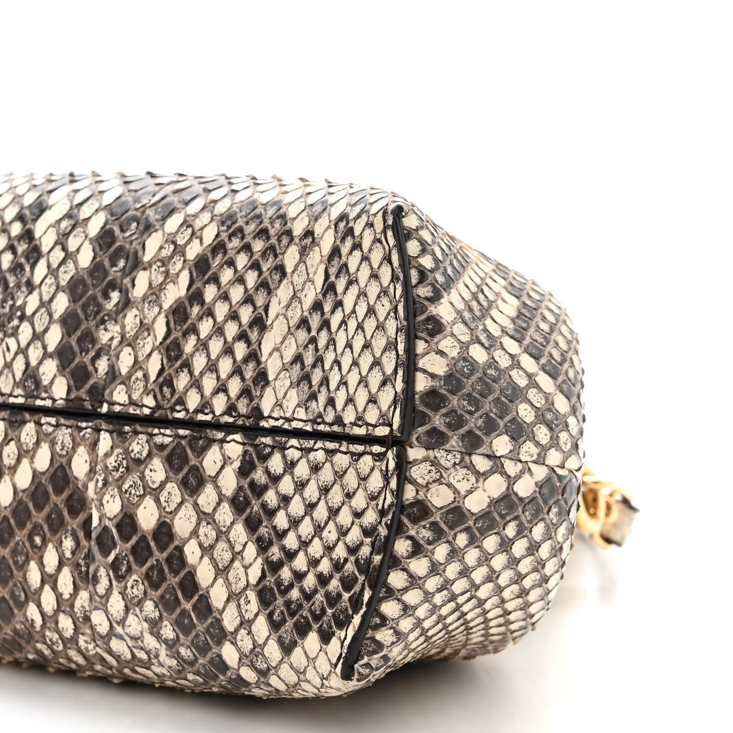 Snakeskin Small Fendi First Daisy Roccia