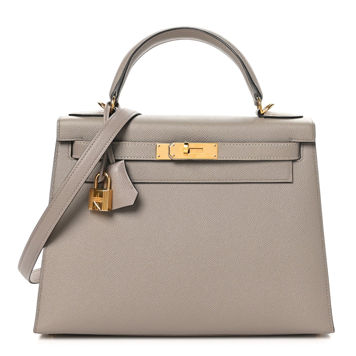 Epsom Kelly Sellier 28 Gris Asphalte