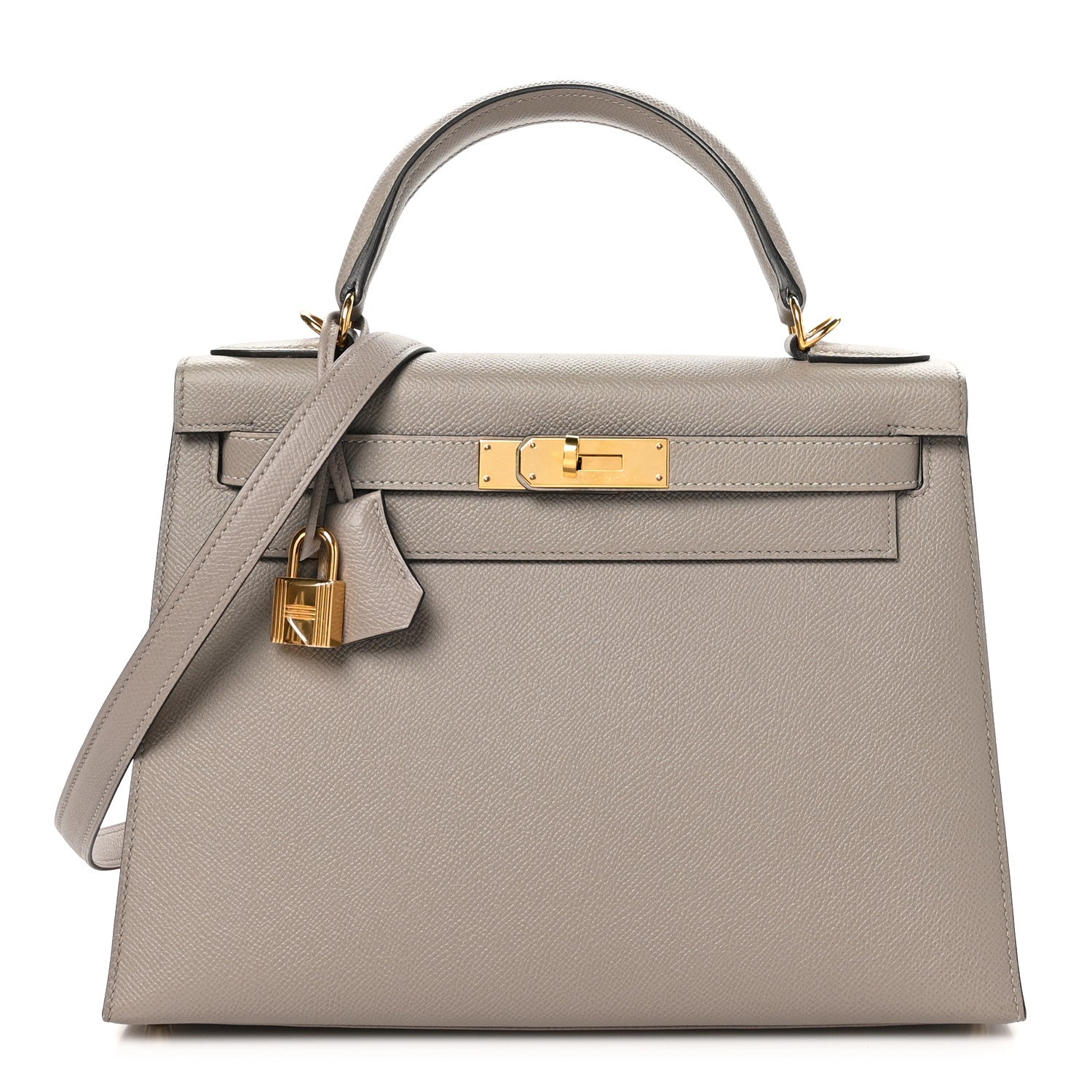 Hermes Epsom Kelly Sellier 28 Gris Asphalte 1 of 10