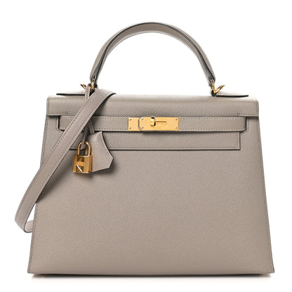 Hermes Epsom Kelly Sellier 28 Gris Asphalte 1 of 10