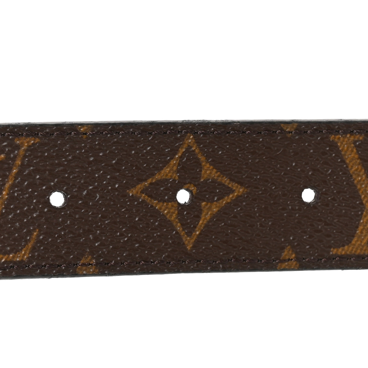 Calfskin Monogram 30mm LV Initiales Reversible Belt 85 34 Black