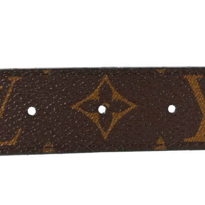 Louis Vuitton Calfskin Monogram 30mm LV Initiales Reversible Belt 85 34 Black 4 of 6