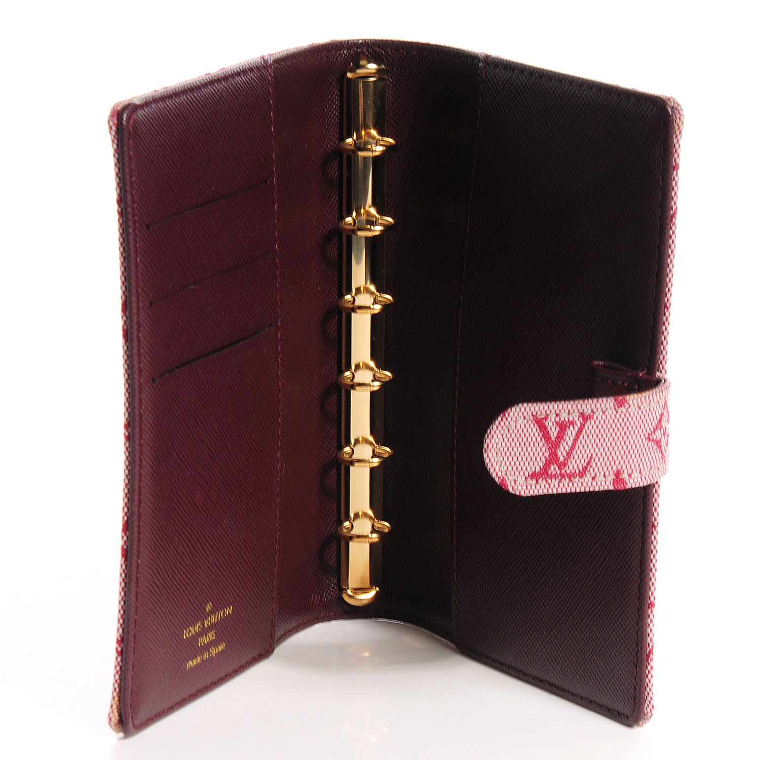 Louis Vuitton Mini Monogram Small Ring Agenda Cover Cherry 6 of 8