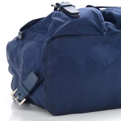 Prada Nylon Vela Saffiano Medium Backpack Royal 8 of 10