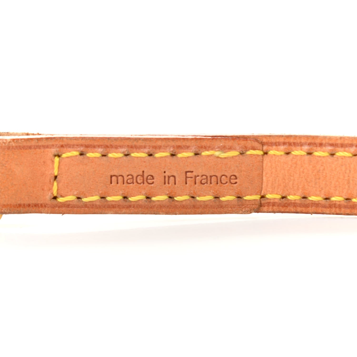 Louis Vuitton Vachetta 12mm Long Shoulder Strap VVN 4 of 6