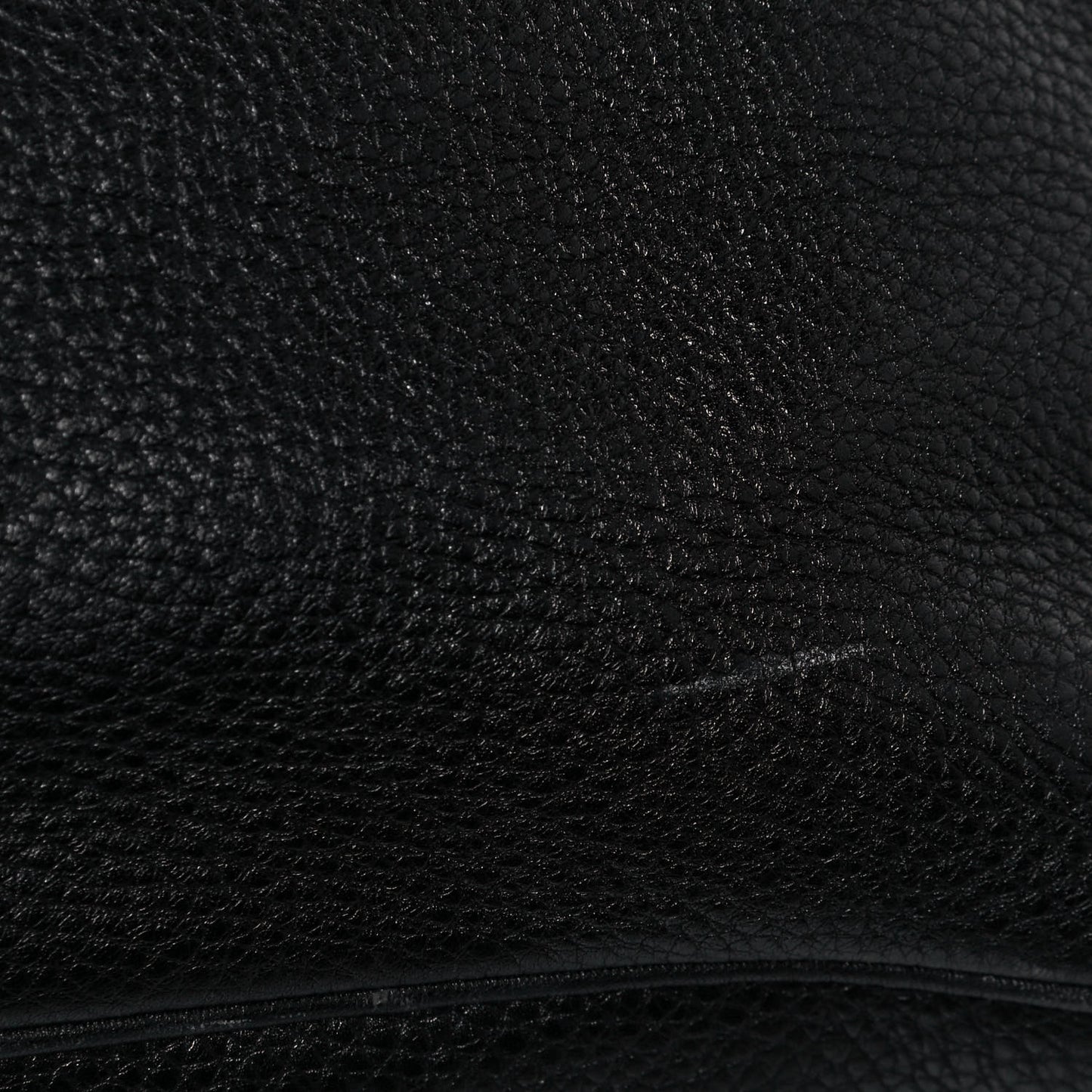 Vitello Daino Tote Black