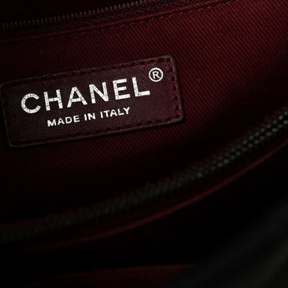 Chanel Caviar Quilted Medium Coco Handle Flap Black 14 of 18