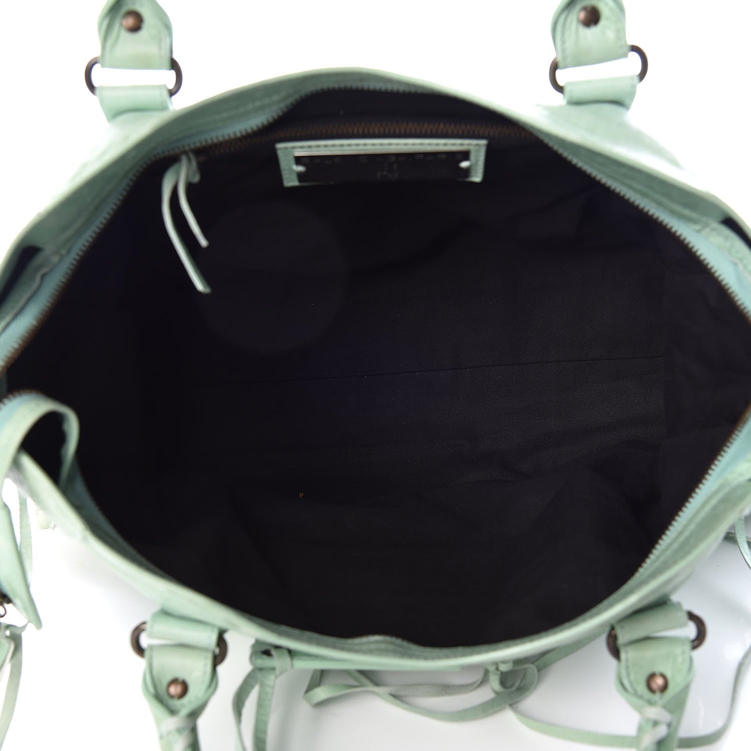 Balenciaga Agneau Classic Hardware City Vert D'Eau 8 of 17