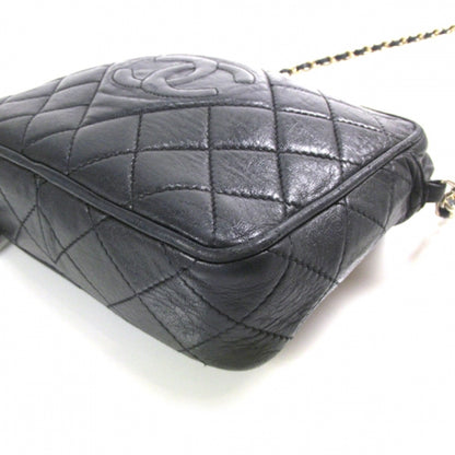 Chanel Lambskin Quilted Tassel Shoulder Bag Navy 5 of 11