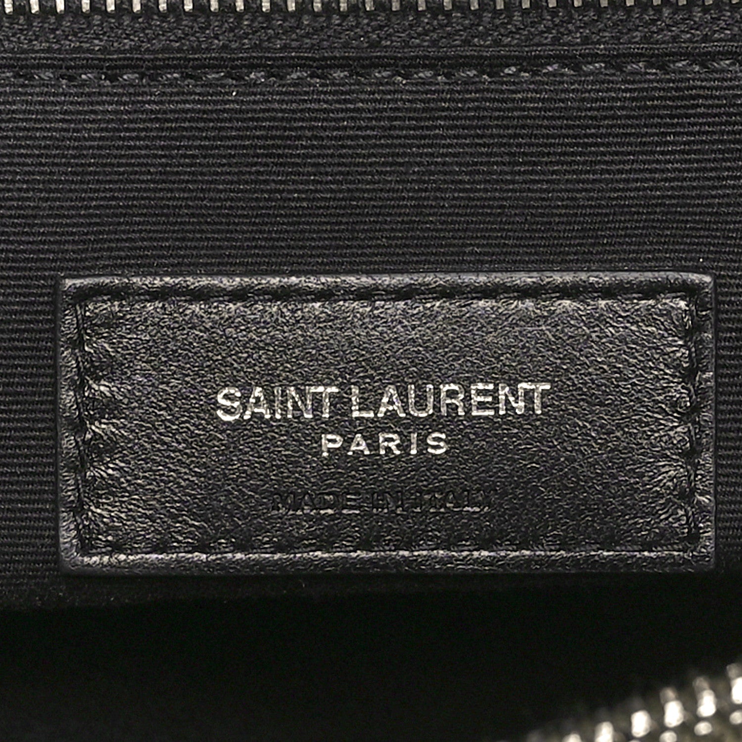 Saint Laurent Calfskin Y Quilted Monogram Large Loulou Chain Satchel Kaki Fonce 6 of 10