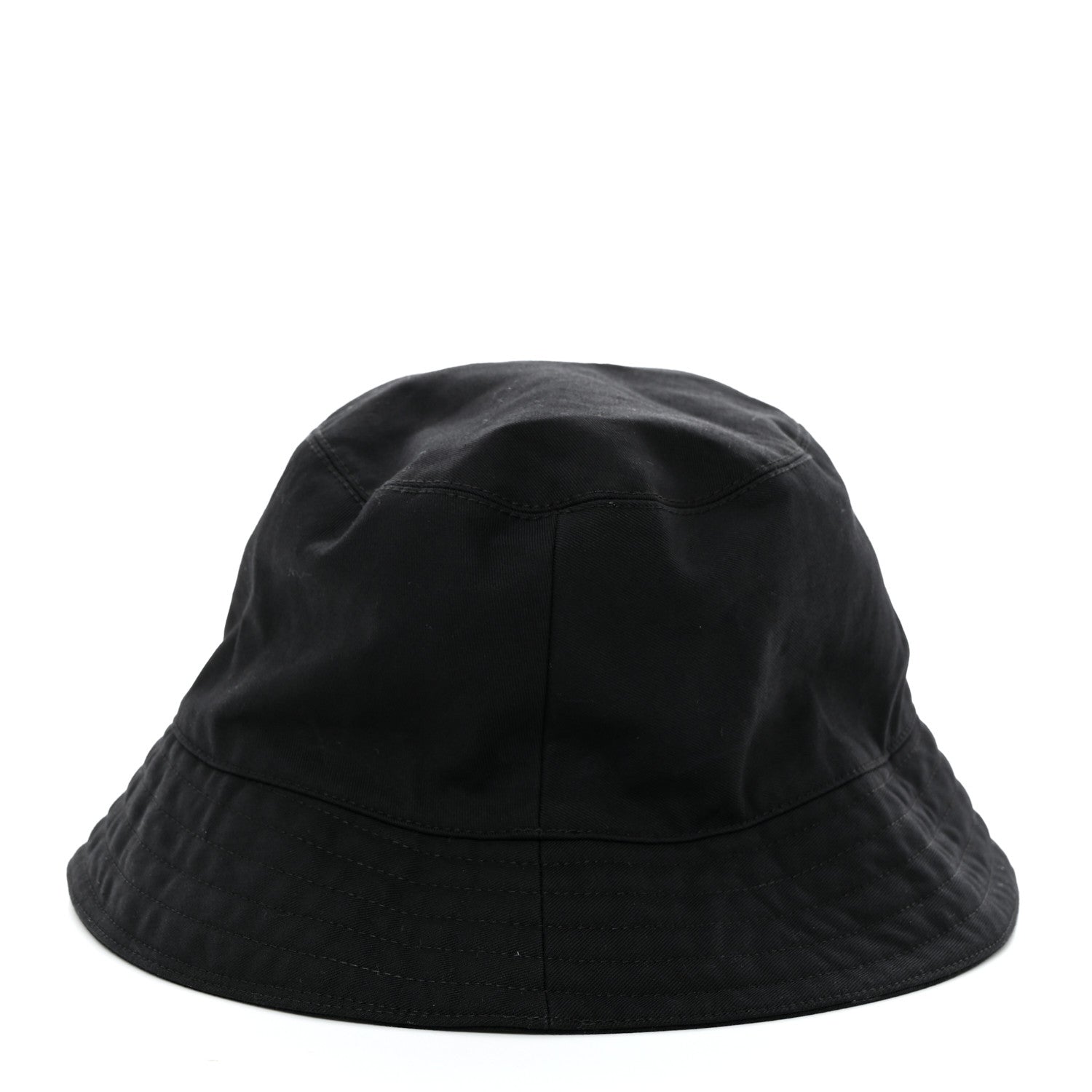 Hermes Cotton Harper H Sellier Bucket Hat 58 Black 6 of 8