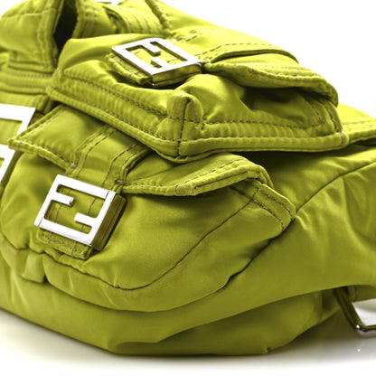 Fendi Econyl Cuoio Romano Multipocket Baguette Wasabi 10 of 10