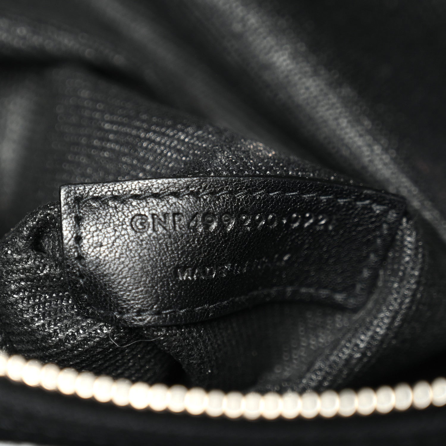 Saint Laurent Linen Calfskin Rive Gauche Tote Black 13 of 25