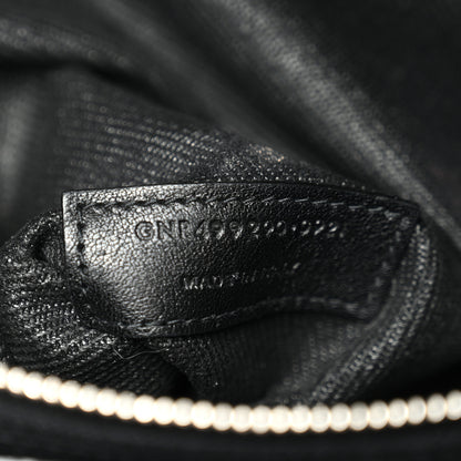 Saint Laurent Linen Calfskin Rive Gauche Tote Black 13 of 25