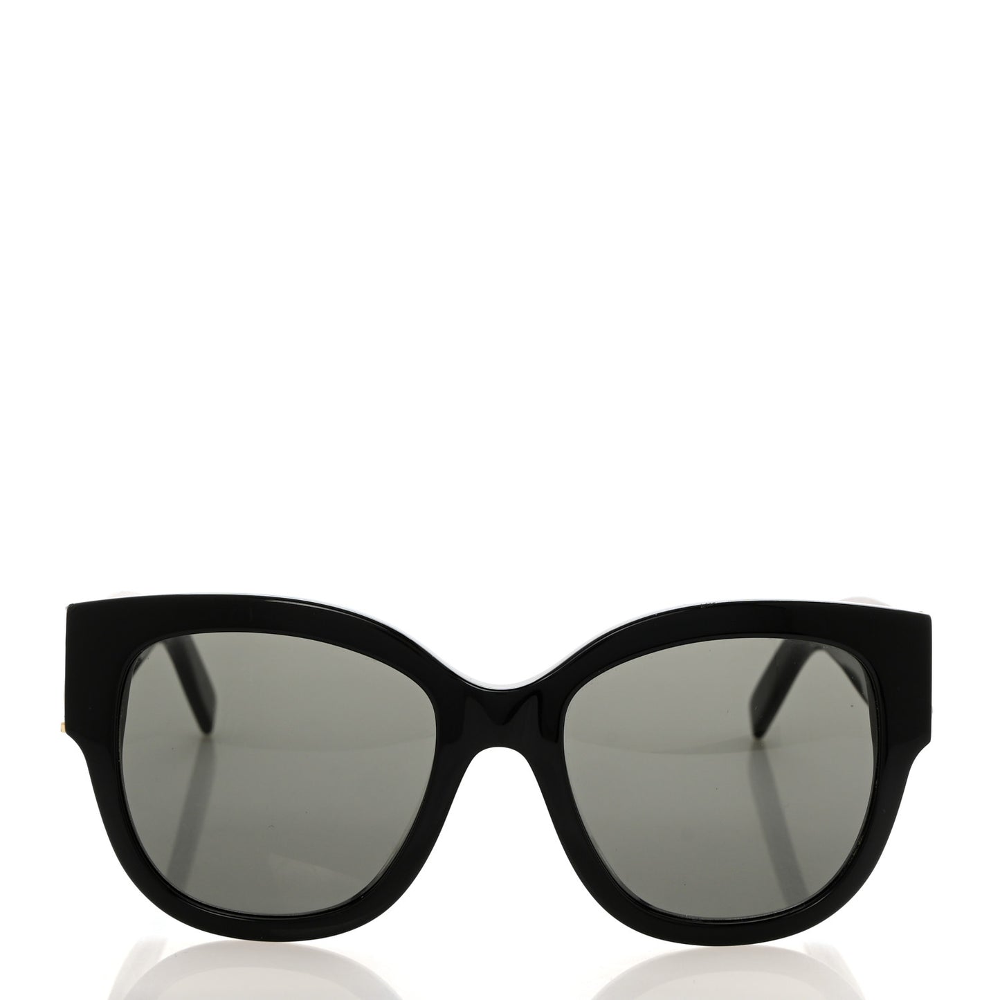 Acetate Cateye Sunglasses SL M95 F Black