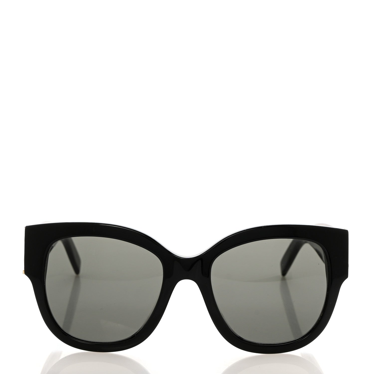 Saint Laurent Acetate Cateye Sunglasses SL M95 F Black 2 of 7