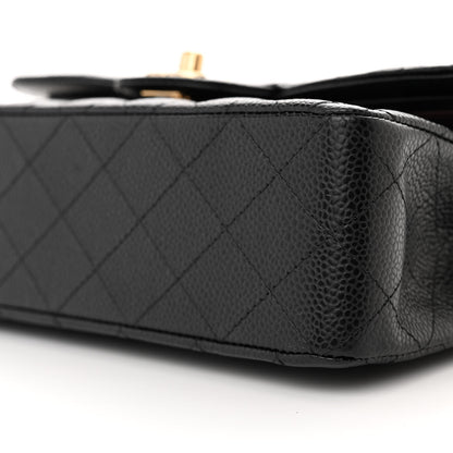 Chanel Caviar Quilted Small Double Flap Black 10 of 11