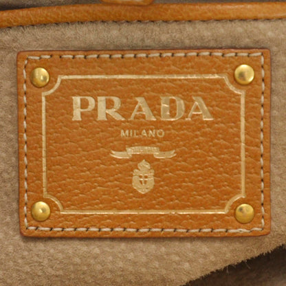 Prada Canapa Cinghiale Top Handle Satchel Naturale Cuoio 7 of 8
