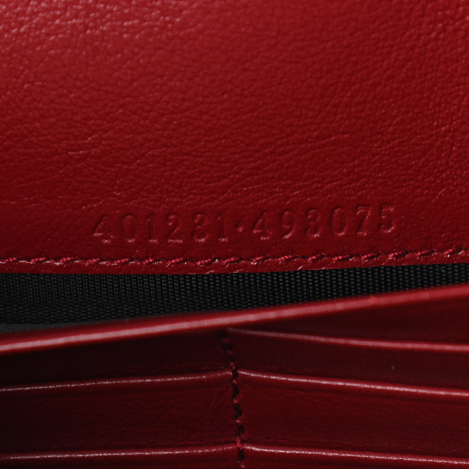 Gucci Tweed GG Monogram Mini Dionysus Chain Wallet Black White Romantic Cherry 7 of 11