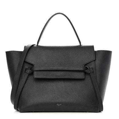 Celine Grained Calfskin Mini Belt Bag Black 2 of 23