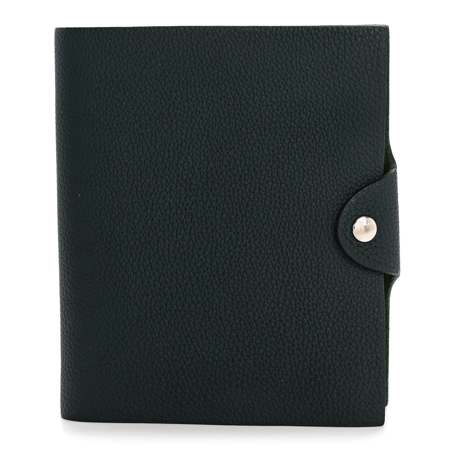 Hermes Togo Ulysse PM Agenda Cover Vert Fonce 1 of 9