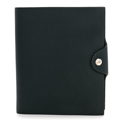 Hermes Togo Ulysse PM Agenda Cover Vert Fonce 1 of 9