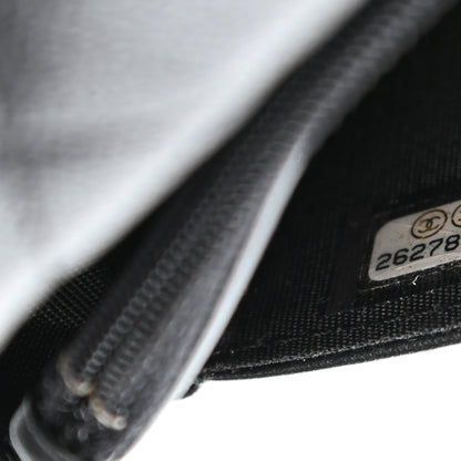 Chanel Caviar Quilted Boy Wallet On Chain WOC Black 8 of 12