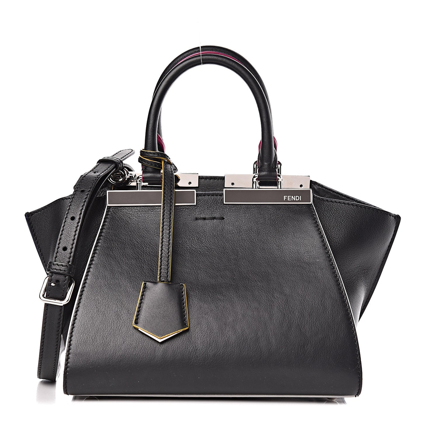 Vitello Dolce Mini 3Jours Tote Black