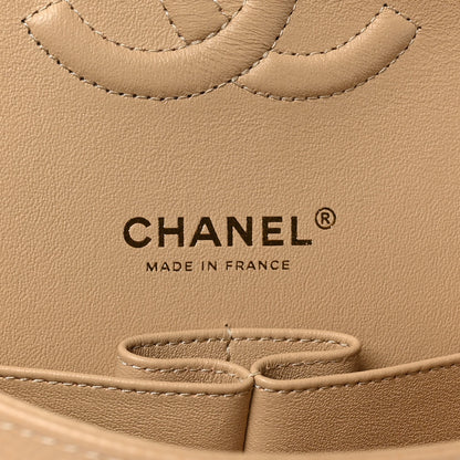 Chanel Caviar Quilted Medium Double Flap Beige 6 of 11