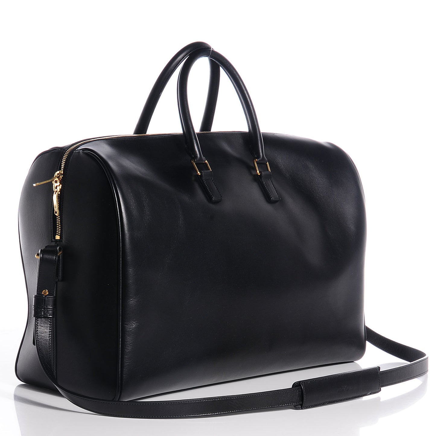 Calfskin Classic Duffle 24 Black