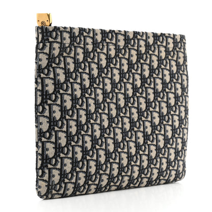 Christian Dior Oblique Zipped Pouch Clutch 3 of 8