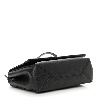 Louis Vuitton Calfskin Lockme II Chain Bag BB Black 4 of 11