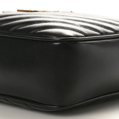 Saint Laurent Calfskin Matelasse Monogram Lou Camera Bag Black 10 of 10