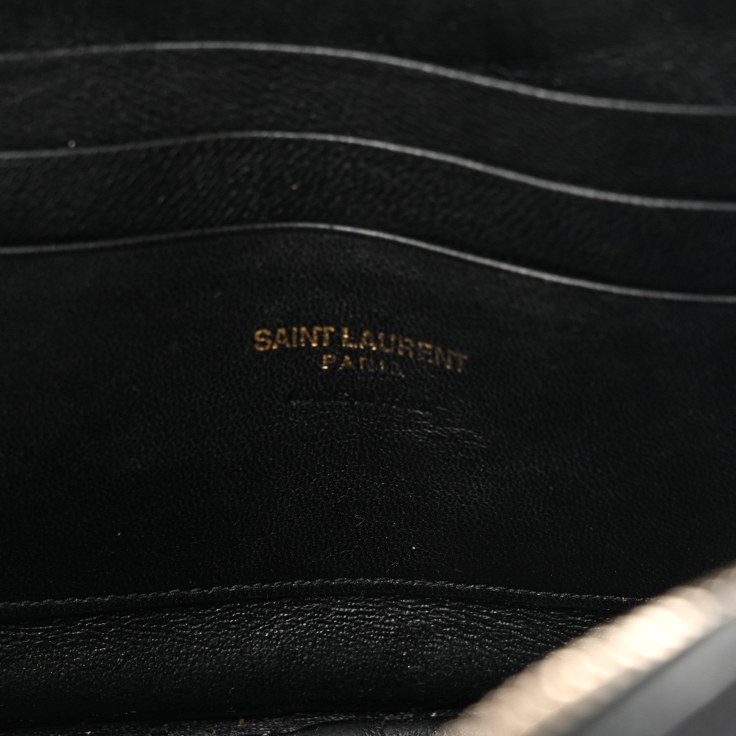 Saint Laurent Grain De Poudre Matelasse Monogram Mini Lou Camera Bag Dark Smog 6 of 11