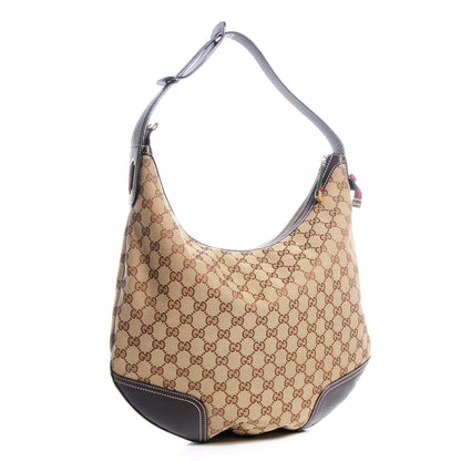 Gucci Monogram Princy Hobo Brown 3 of 7