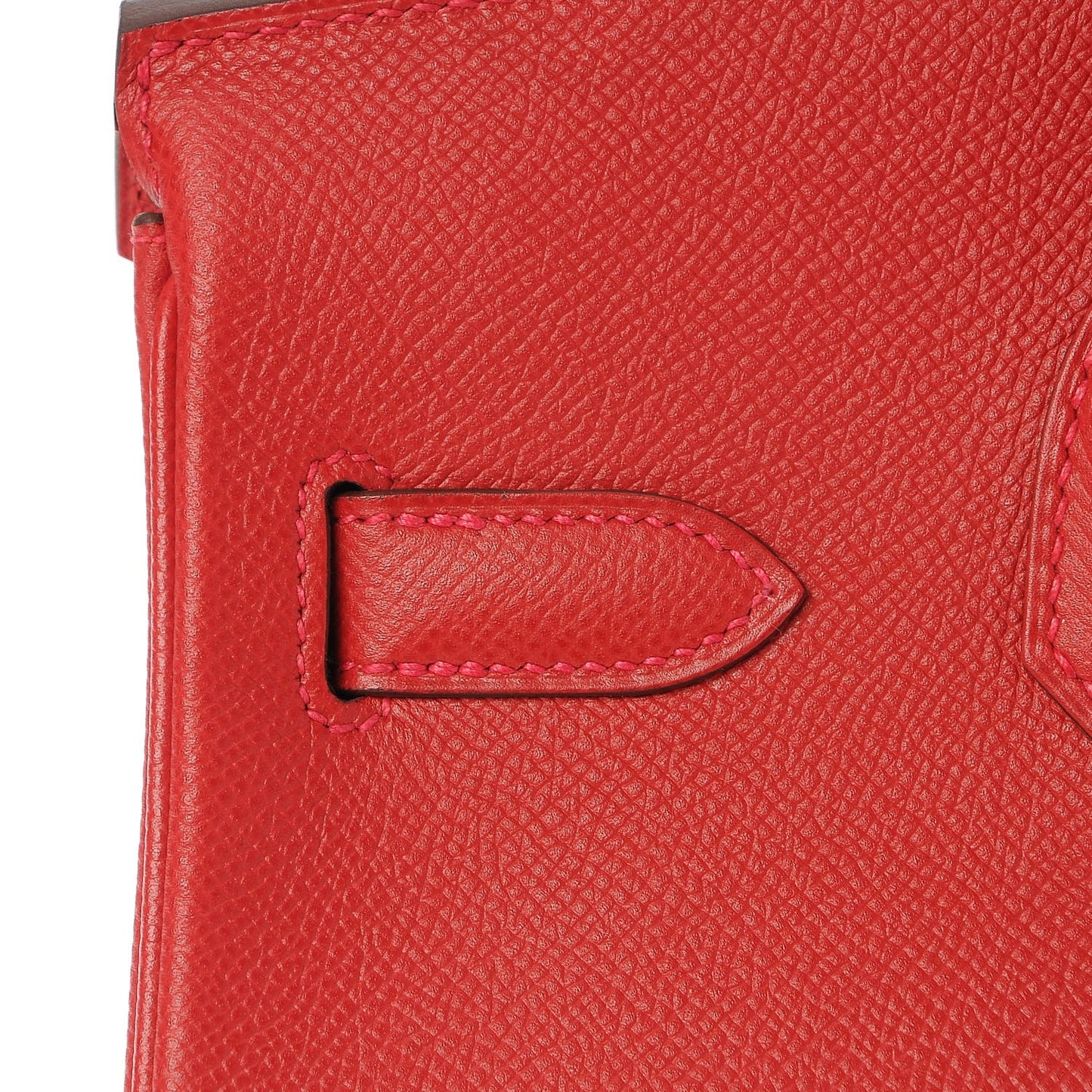 Epsom Birkin 30 Rouge Casaque
