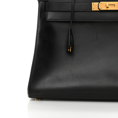 Hermes Box Kelly Retourne 32 Black 14 of 22