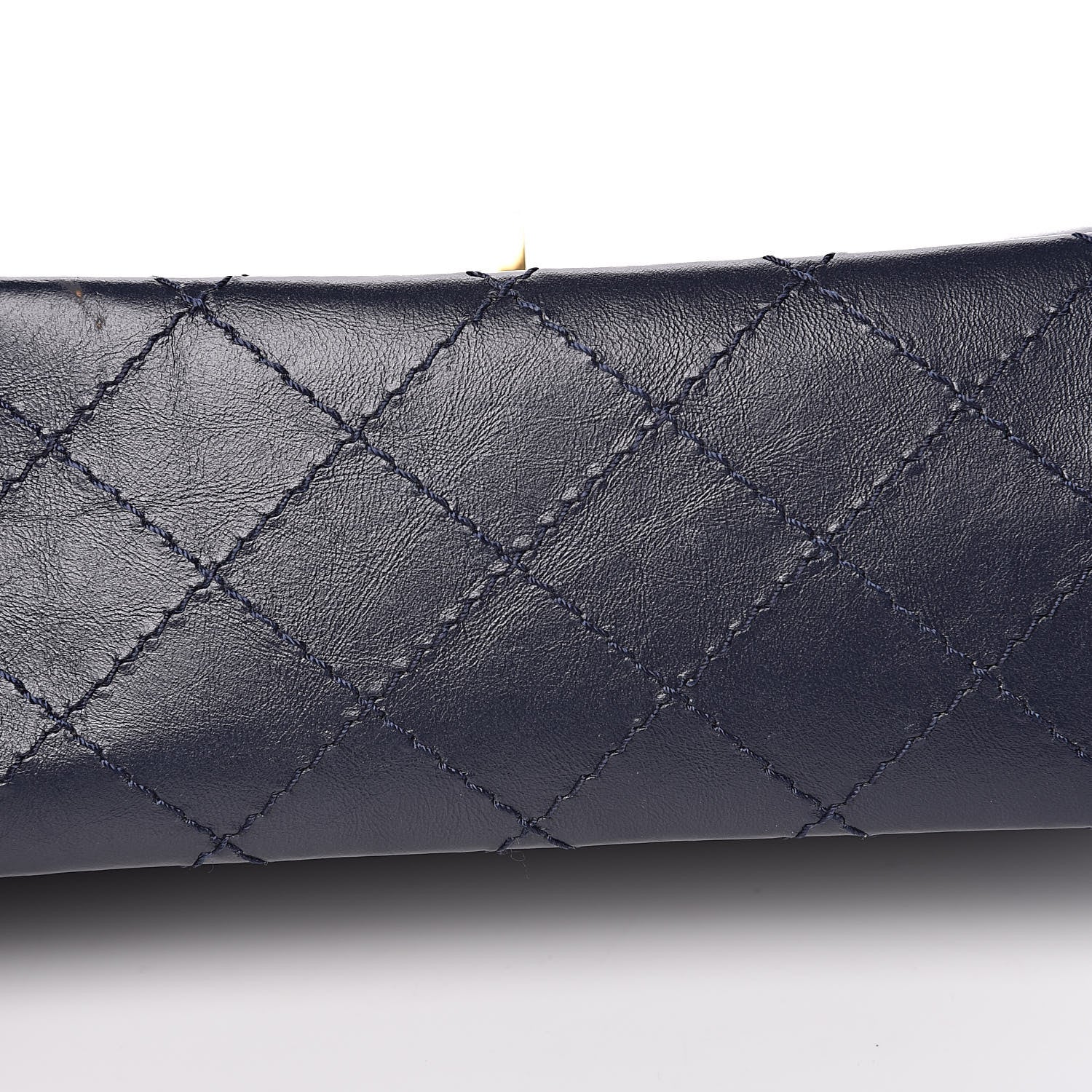 Chanel Aged Calfskin Quilted 2.55 Reissue Mini Flap Navy 10 of 12