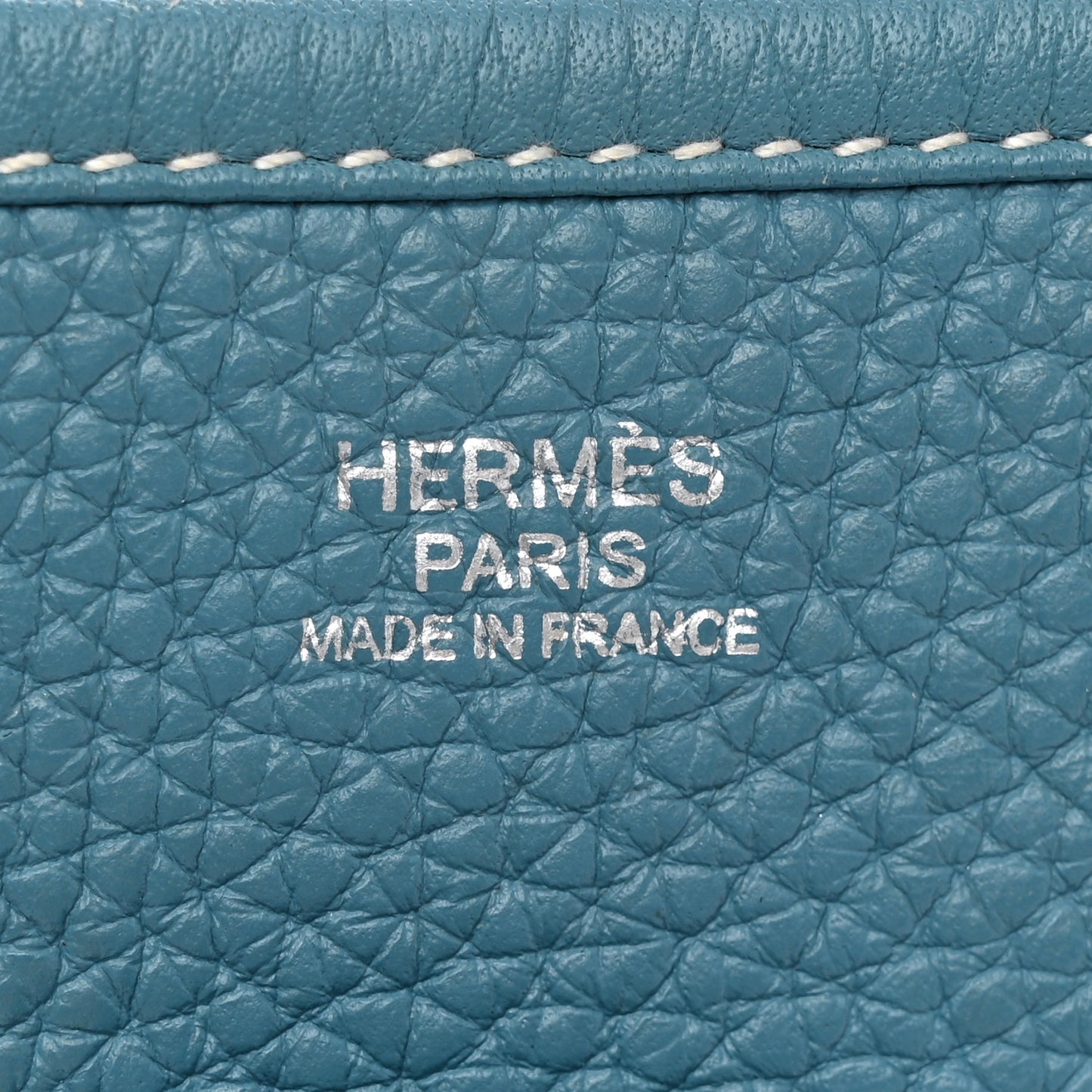 Taurillon Clemence Evelyne III GM Blue Jean
