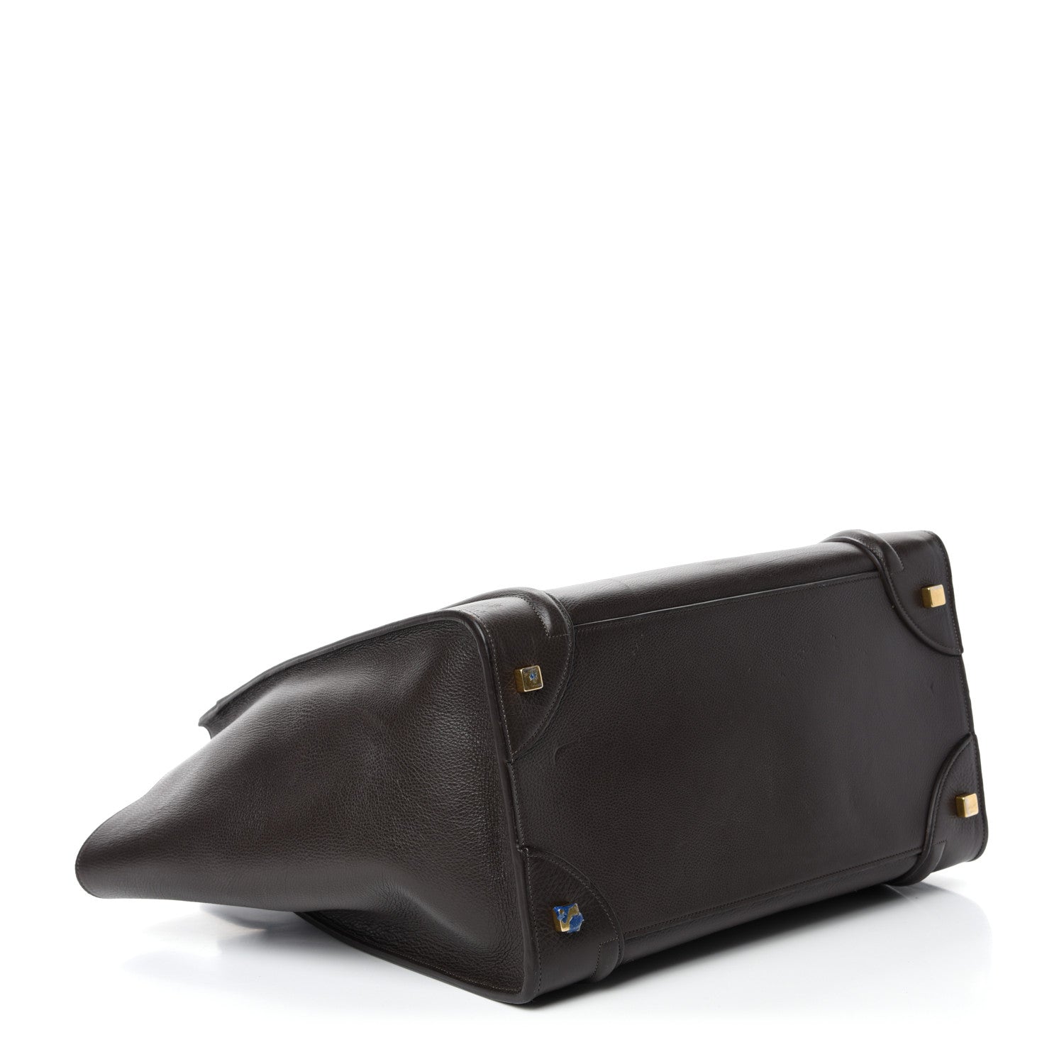 Celine Soft Grained Calfskin Mini Luggage Brown 4 of 13