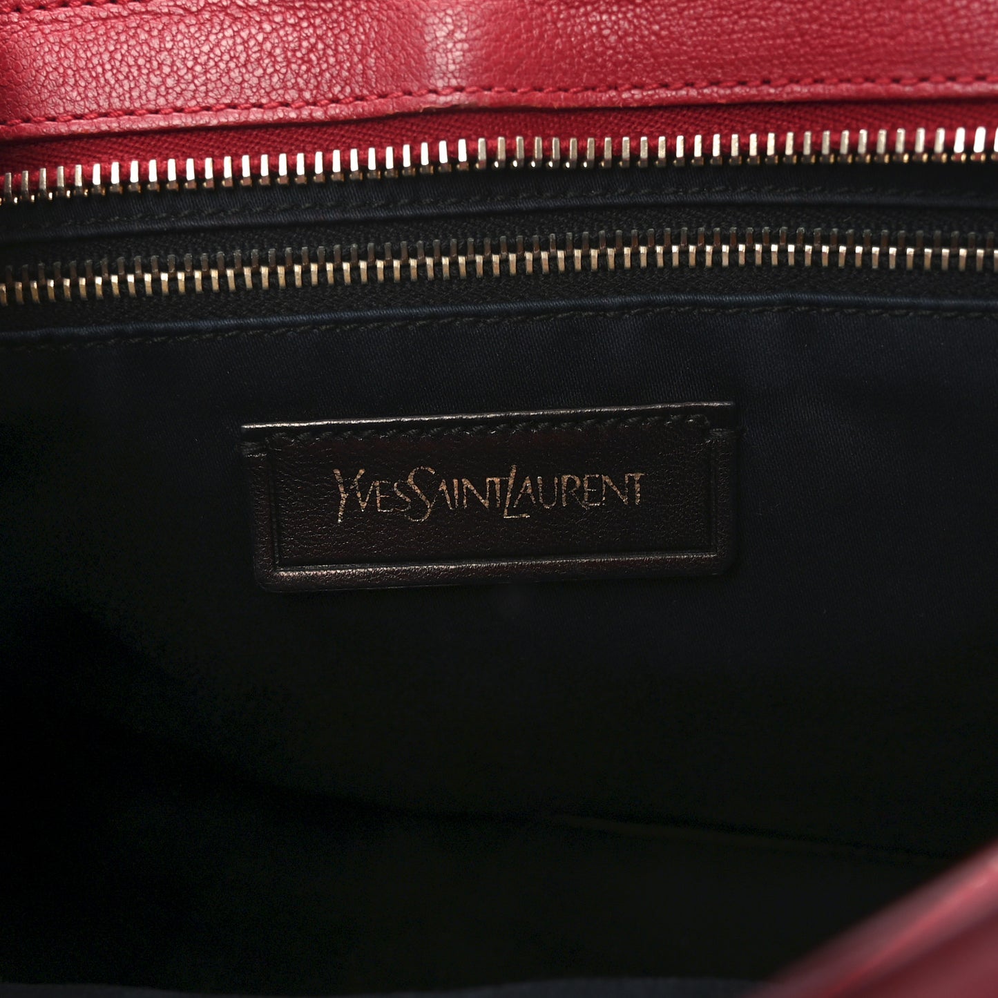 Sheepskin Small Cabas ChYc Rouge Orient