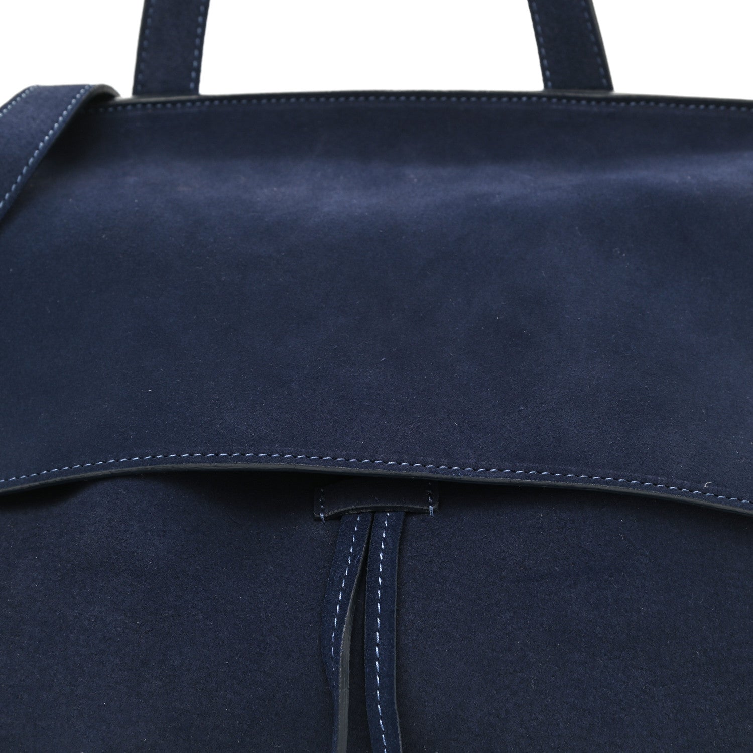 Mansur Gavriel Suede Lady Bag Blue 8 of 12