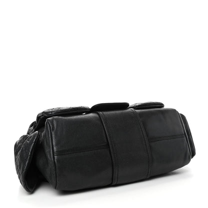 Chanel Caviar Quilted Mademoiselle Satchel Black 3 of 4