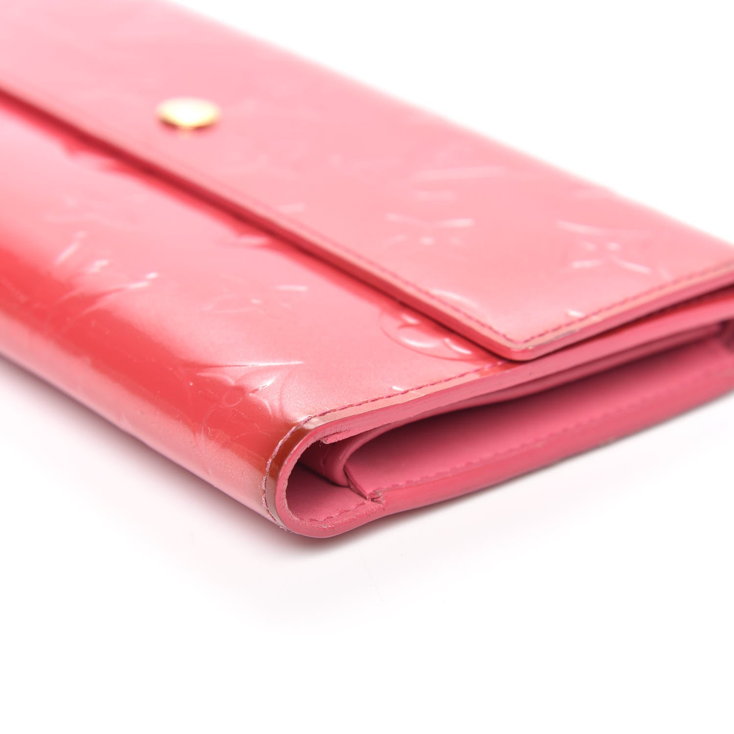 Louis Vuitton Vernis Porte Tresor International Wallet Framboise 8 of 8