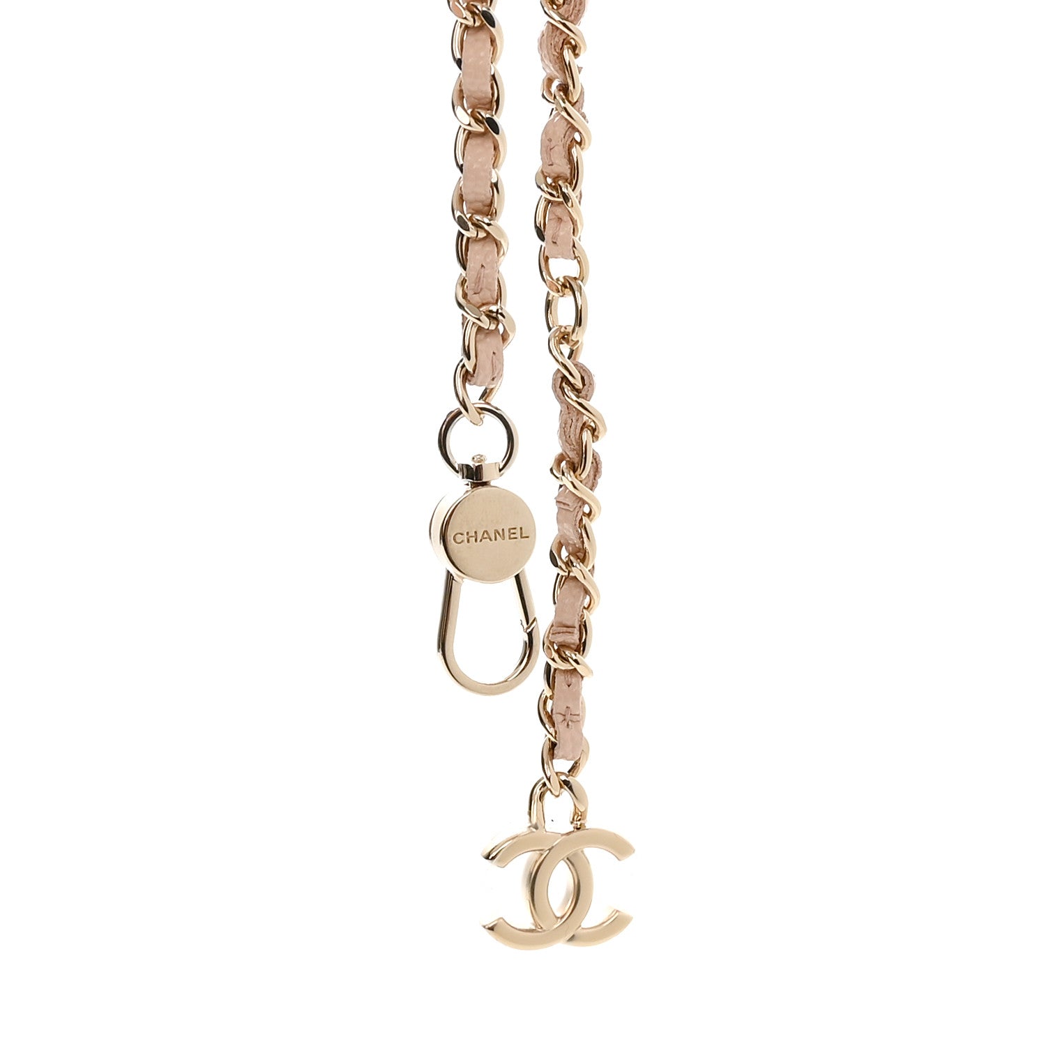 Chanel Caviar Quilted Mini Chain Belt Bag Light Beige 11 of 11