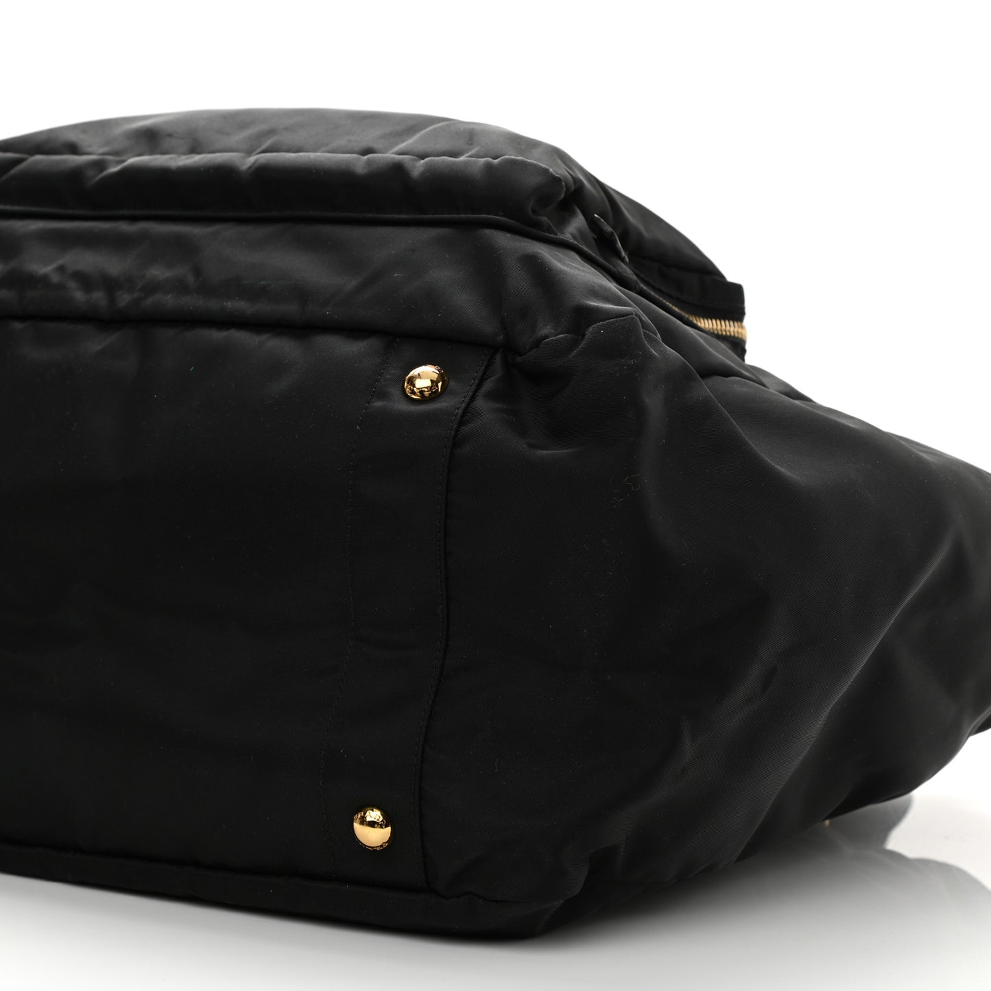 Nylon Vela Baby Bag Black