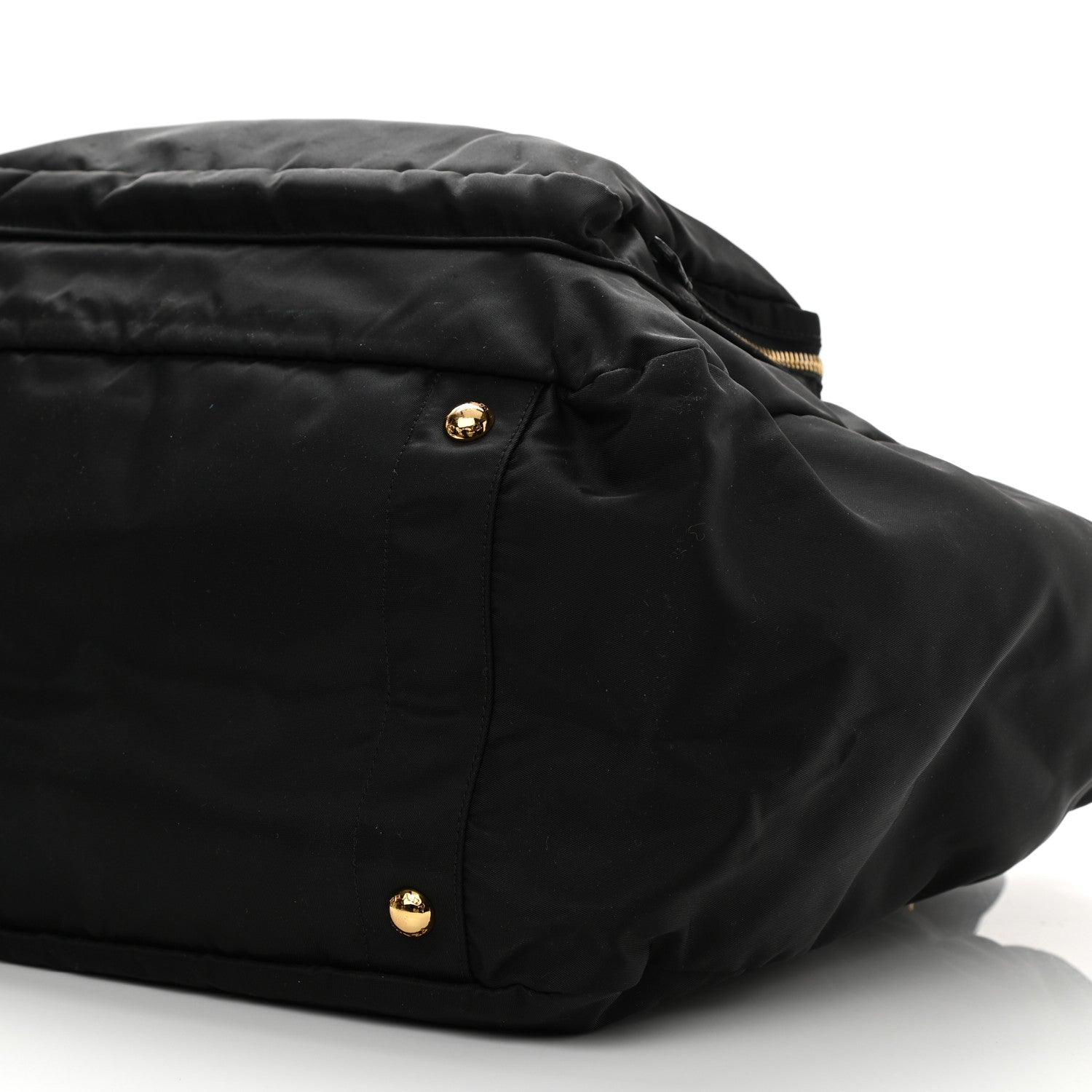 Prada Nylon Vela Baby Bag Black 11 of 13