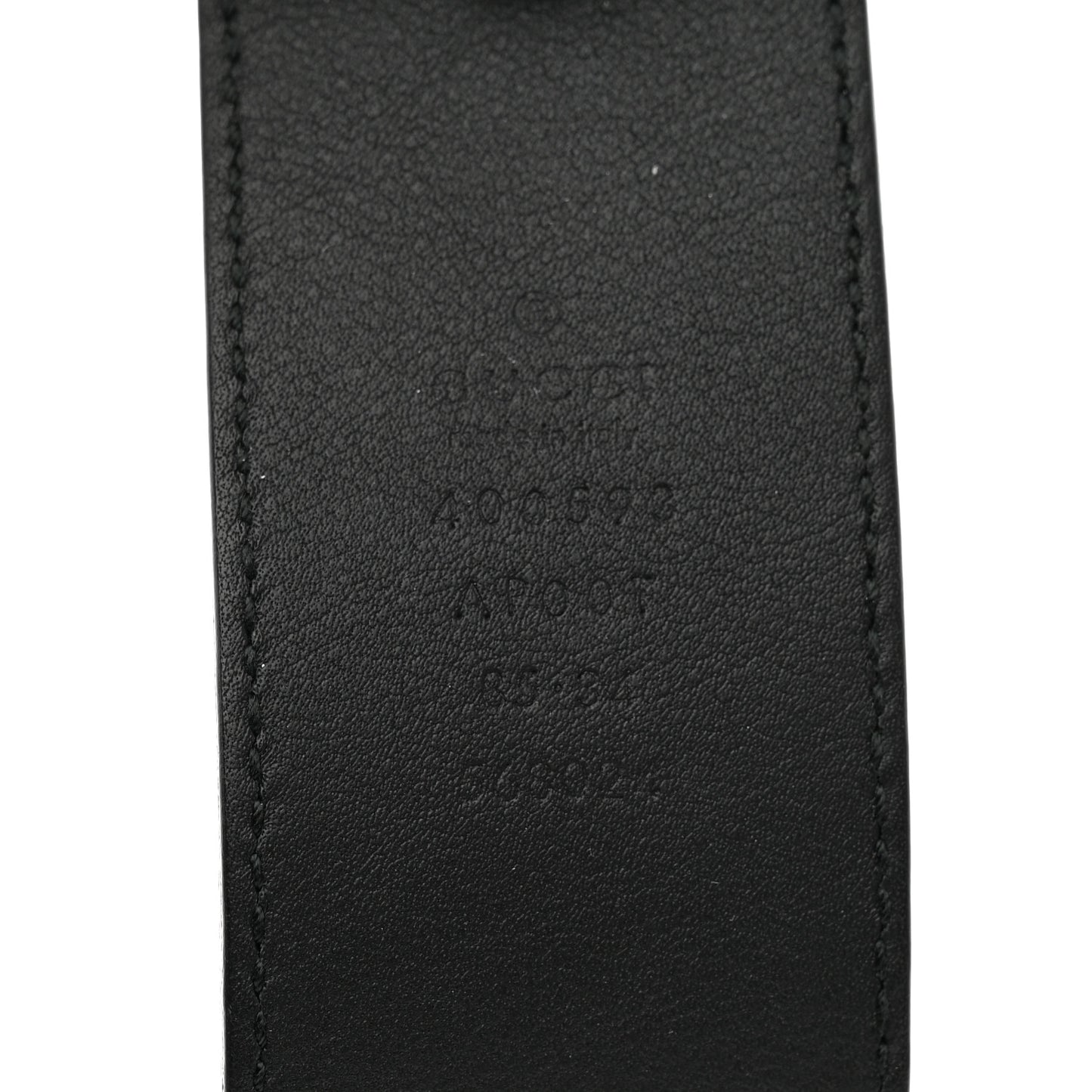 Calfskin Double G 40mm Belt 85 34 Black