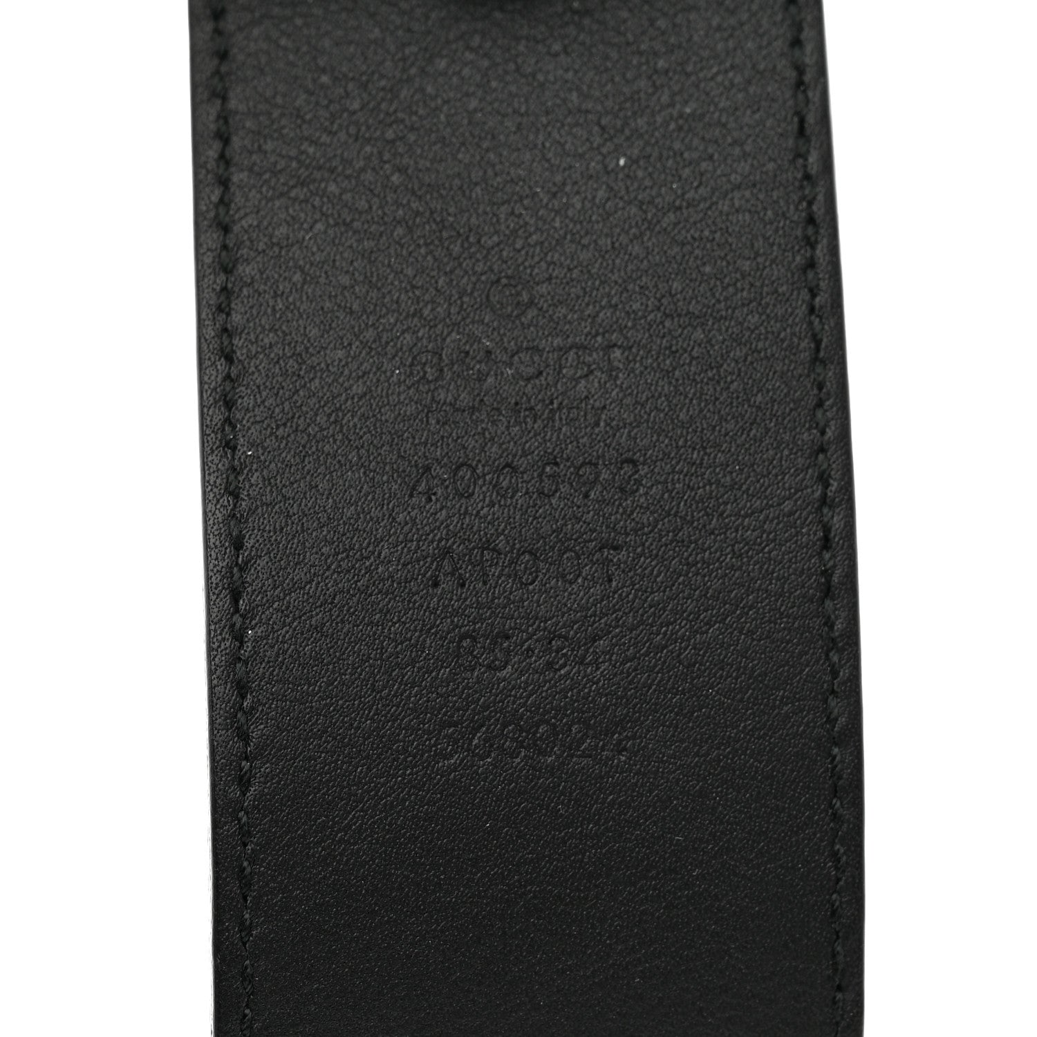 Gucci Calfskin Double G 40mm Belt 85 34 Black 3 of 6